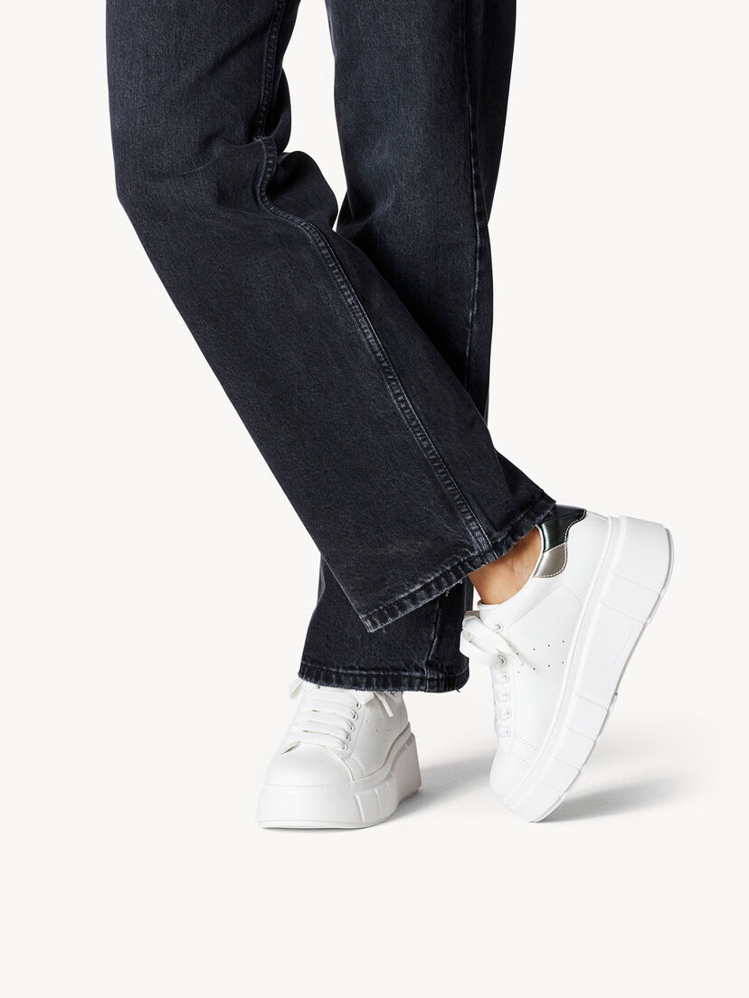 Sneaker - wit, WHITE, hi-res