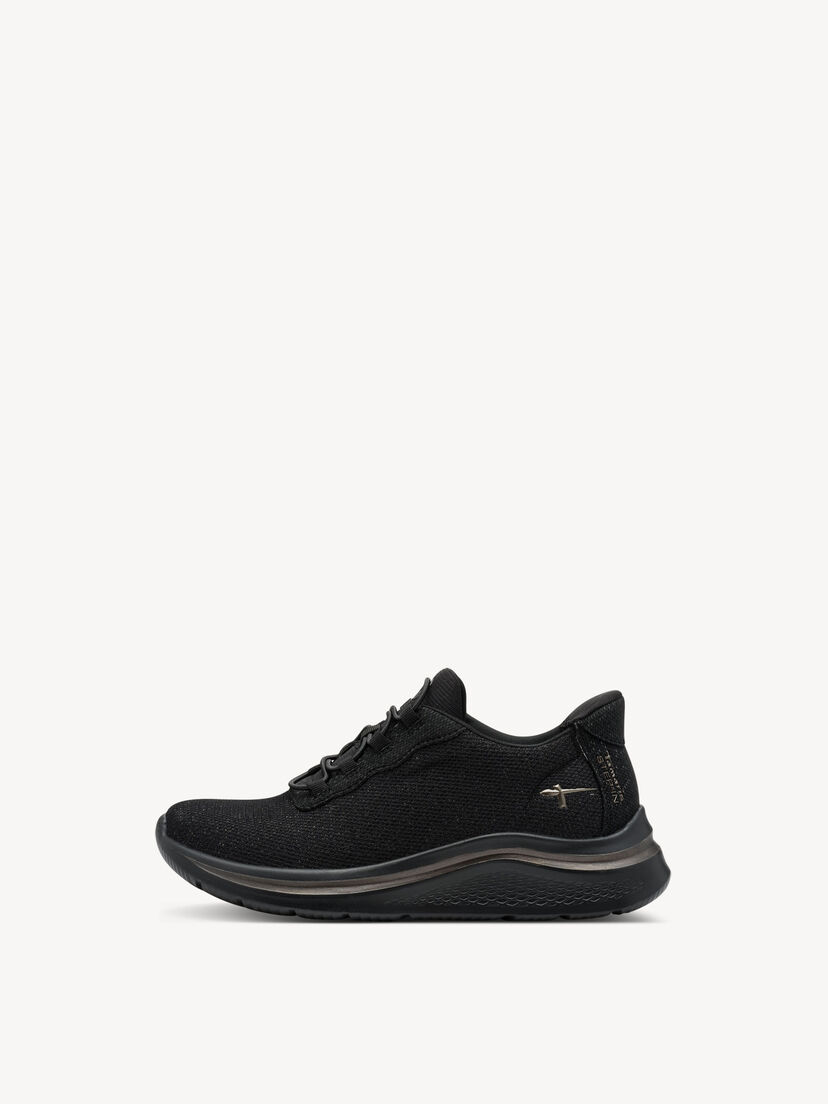 Sneaker - zwart, BLACK, hi-res