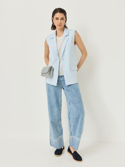 Slipper, NAVY, hi-res