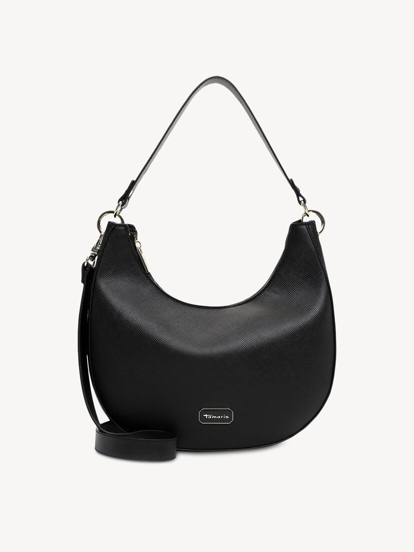 Handtas - zwart, black, hi-res