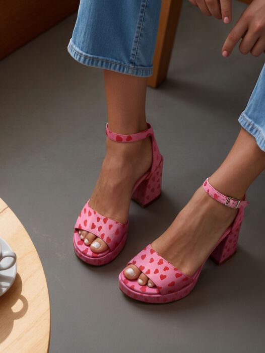 Sandaaltje, PINK COMB, hi-res