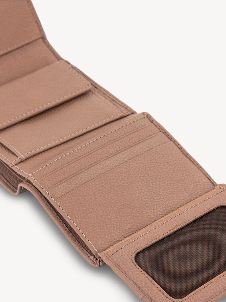Leather Wallet - brown, taupe, hi-res