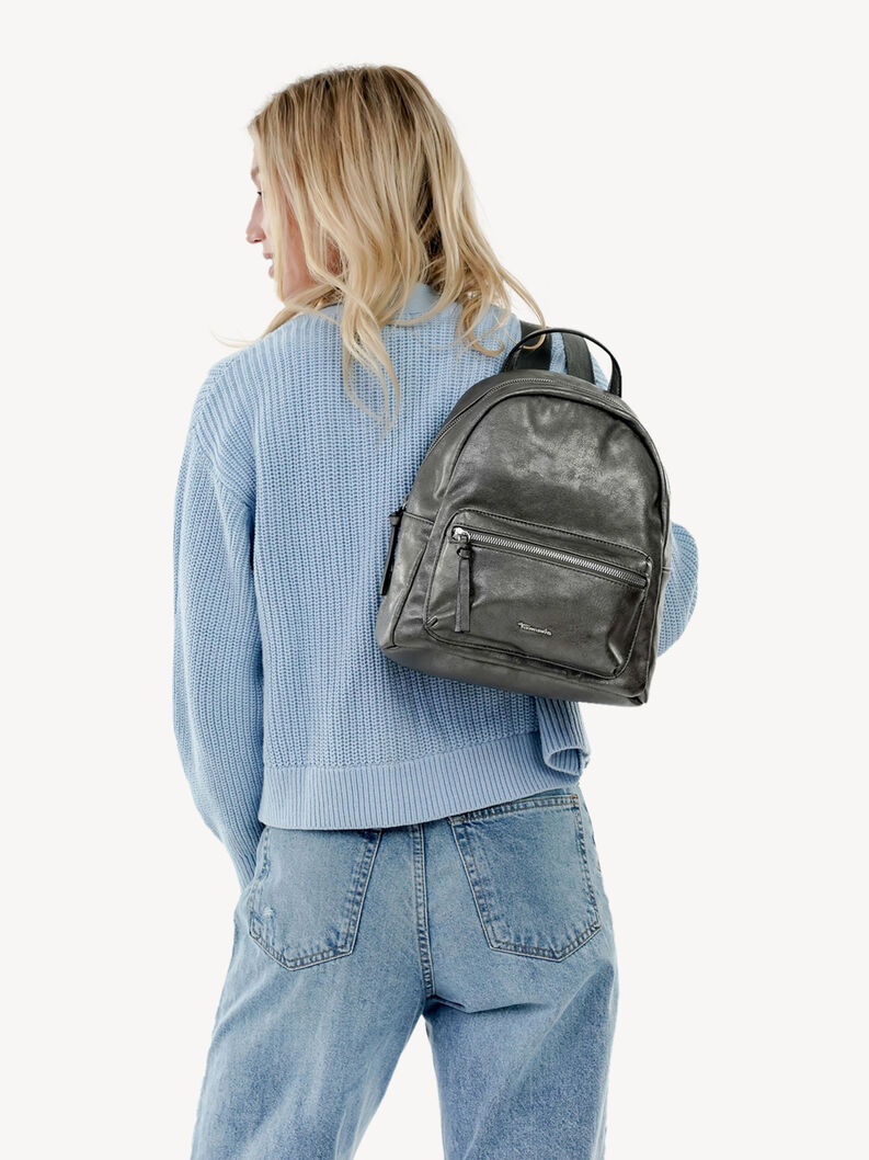 Backpack - silver, darksilver, hi-res