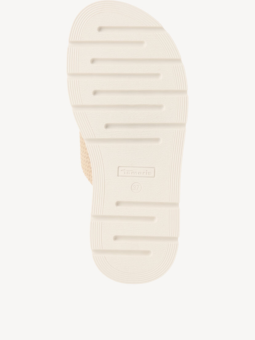 Leren Slipper - bruin, BROWN STRUCT., hi-res