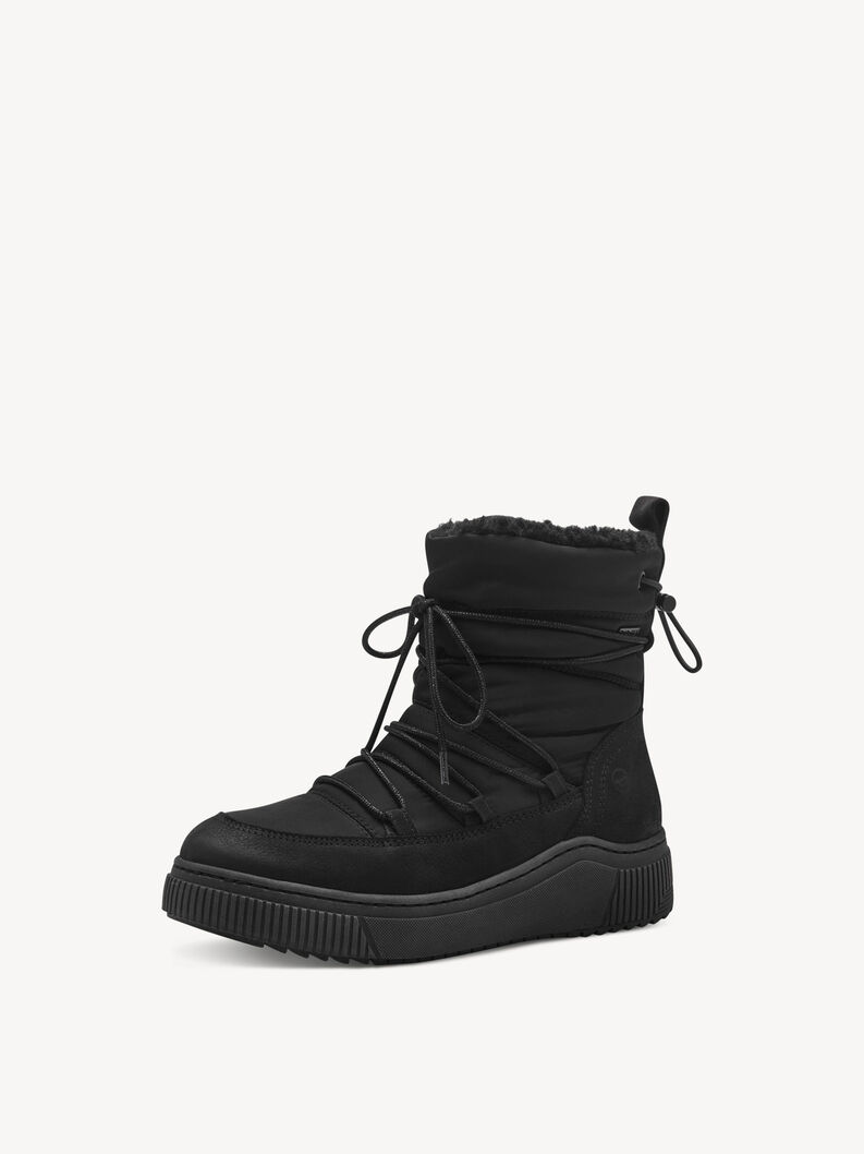 Bootie - black warm lining, BLACK, hi-res