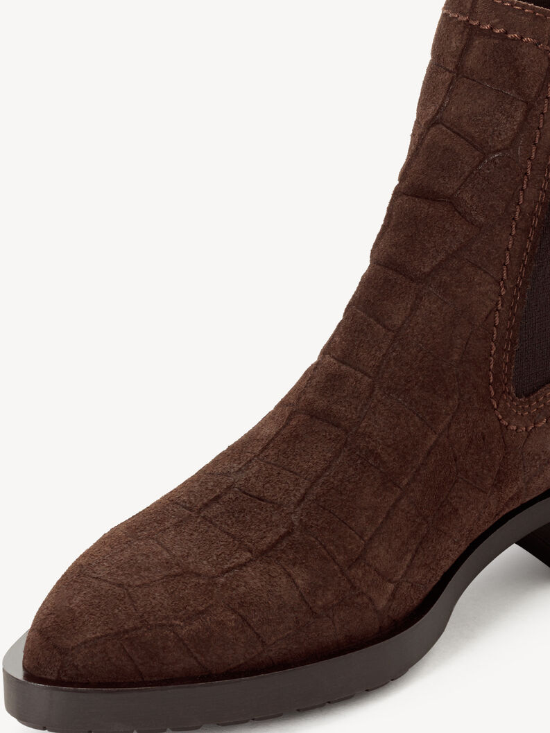 Leder Chelsea Boot - braun, MOCCA STRUCT., hi-res