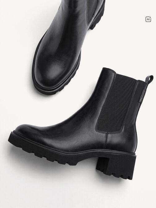 Chelsea boot, BLACK, hi-res