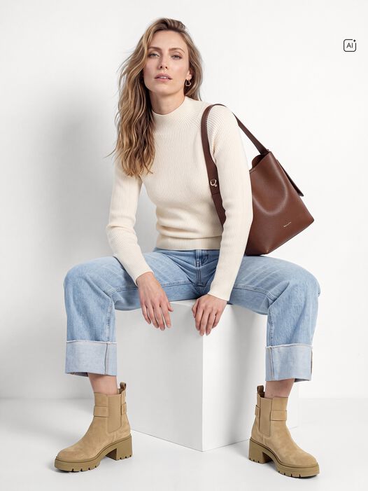 Chelseaboot, beige, hi-res