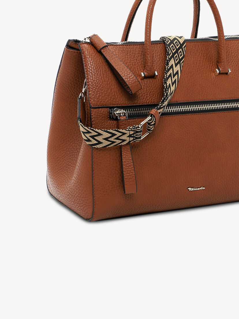 Shopper - bruin, cognac, hi-res