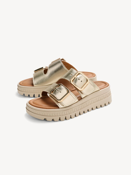 Slipper, LIGHT GOLD, hi-res