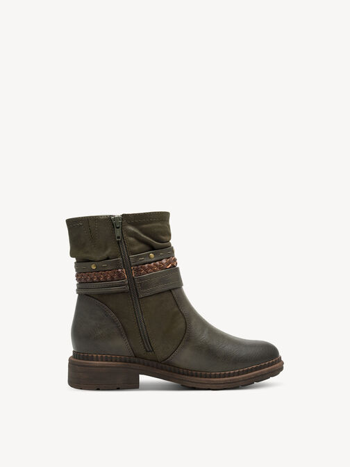 Stiefelette, OLIVE, hi-res