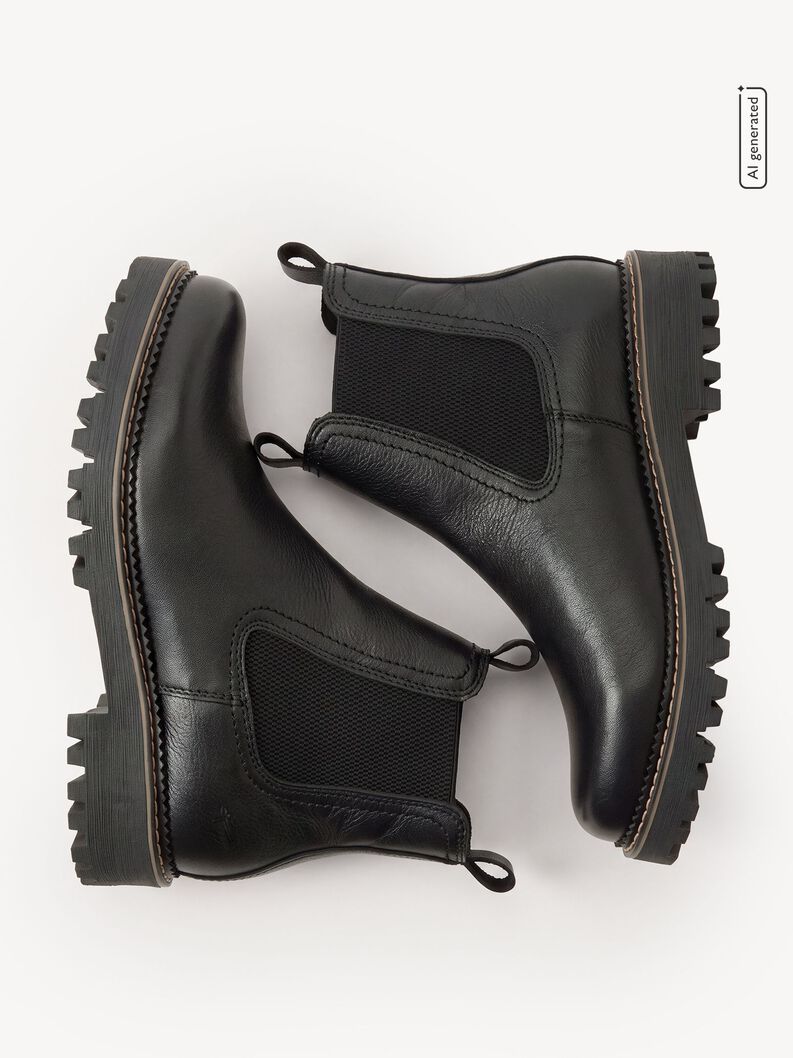 Chelsea Boot, BLACK LEATHER, hi-res