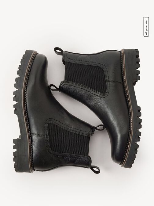 Chelsea Boot, BLACK LEATHER, hi-res