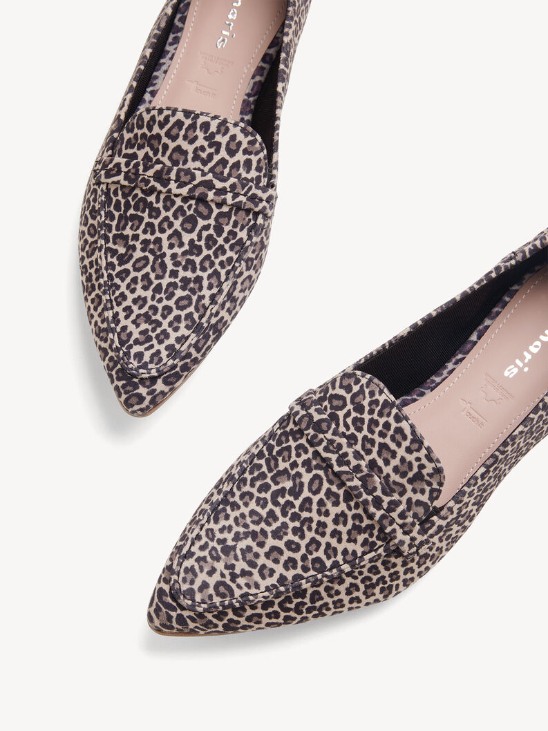 Mocassini - marrone, LEOPARD, hi-res