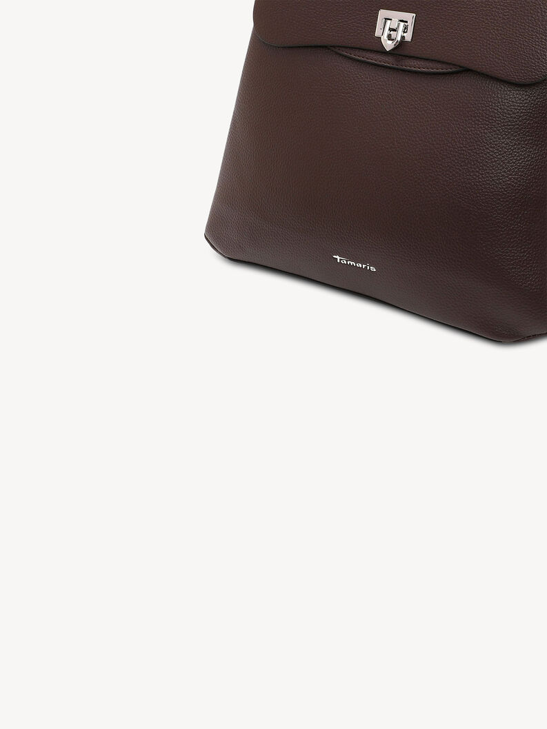 Backpack - brown, brown, hi-res