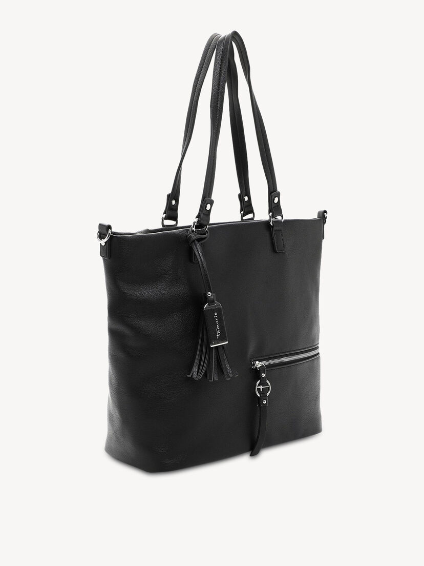 Shopper - zwart, black, hi-res