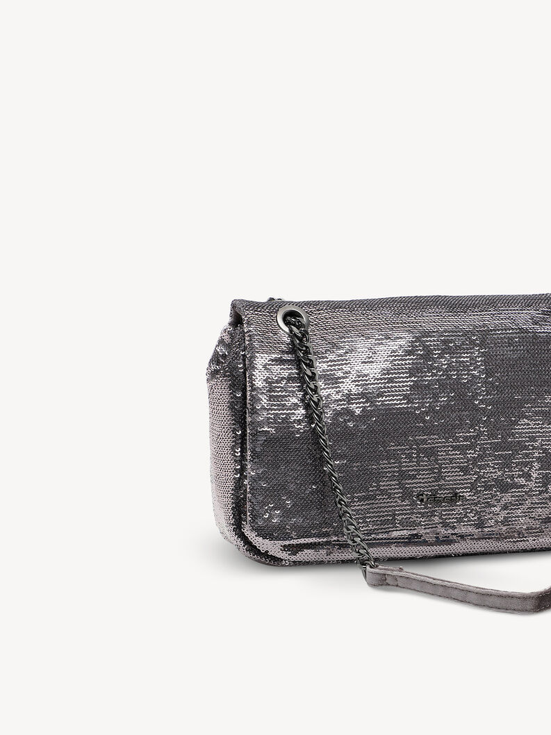 Borsa a tracolla - argento, darksilver, hi-res
