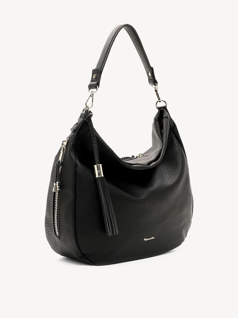 Handtas - zwart, black, hi-res