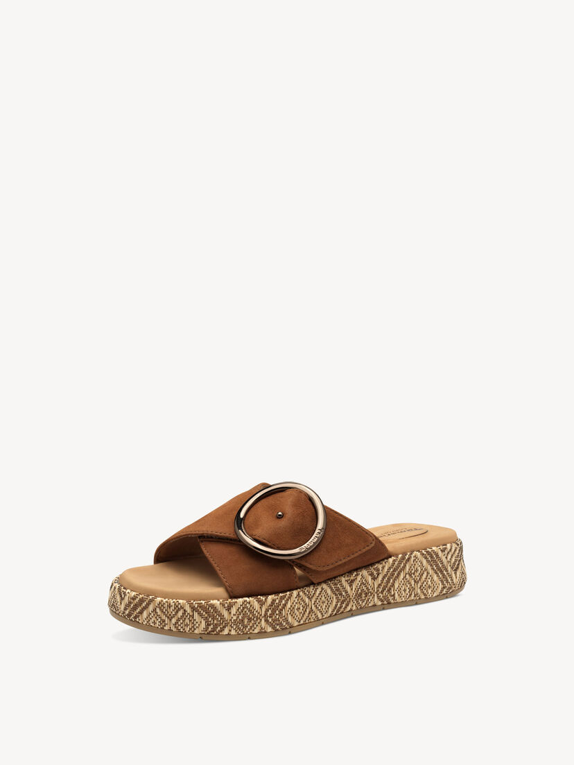 Leren Slipper - bruin, cognac, hi-res