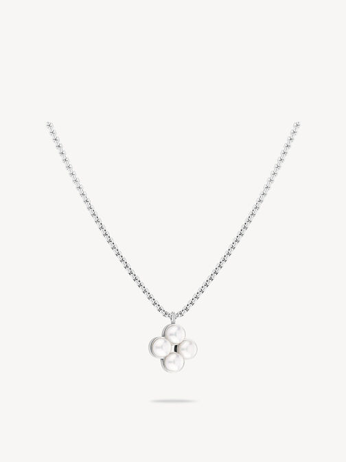 Necklace, Silver, hi-res