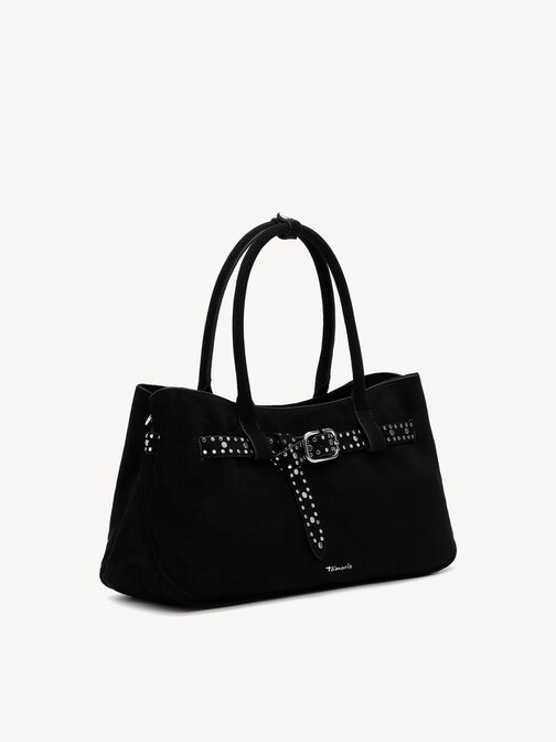 Shopping bag, black, hi-res