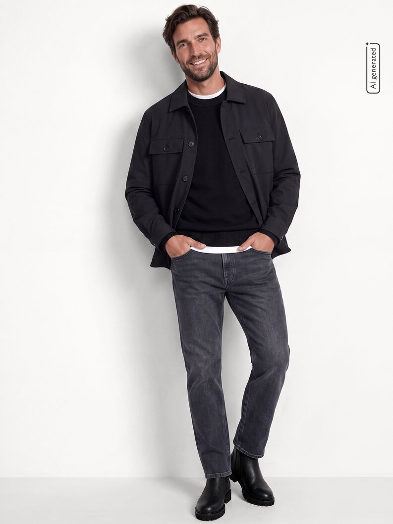 Stivaletti Chelsea, BLACK LEATHER, hi-res