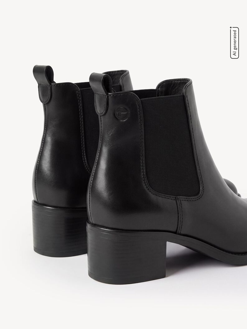 Stivaletti Chelsea, BLACK, hi-res