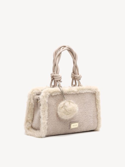 Shopping bag, lightgrey, hi-res