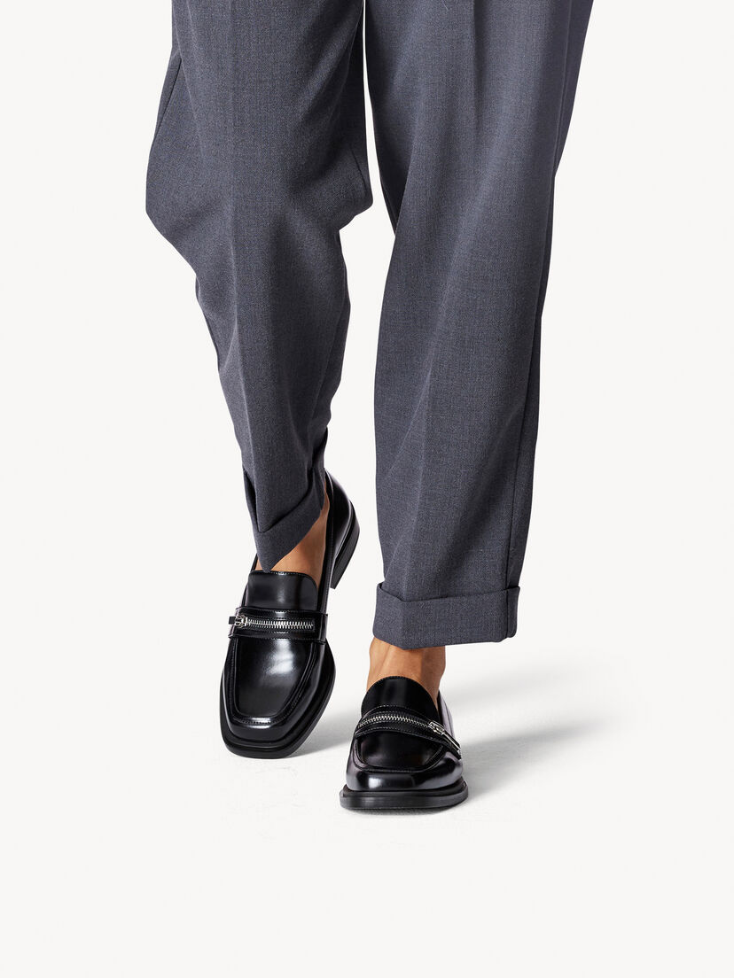 Instappers - zwart, BLACK, hi-res