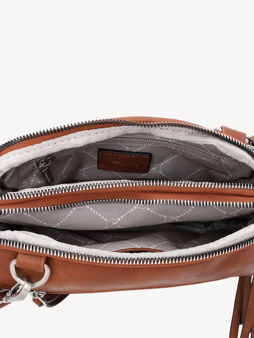 Schoudertas - bruin, cognac, hi-res