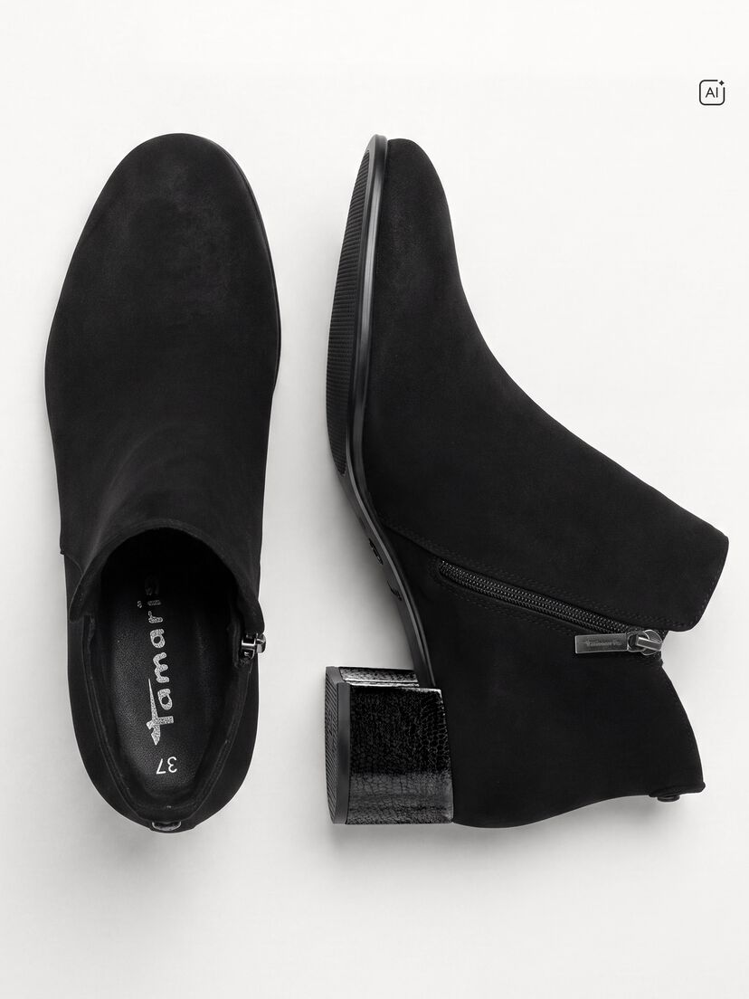 Enkellaarsje, BLACK COMB, hi-res