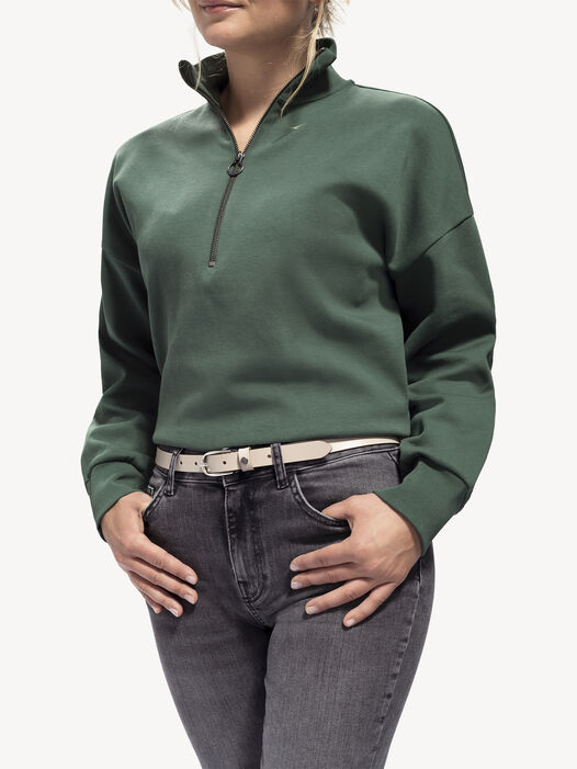 Leren riem, Creme, hi-res