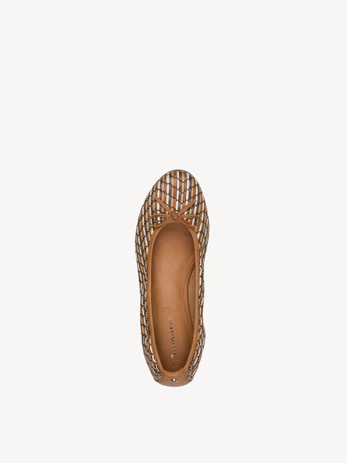 Ballerine, COGNAC COMB, hi-res