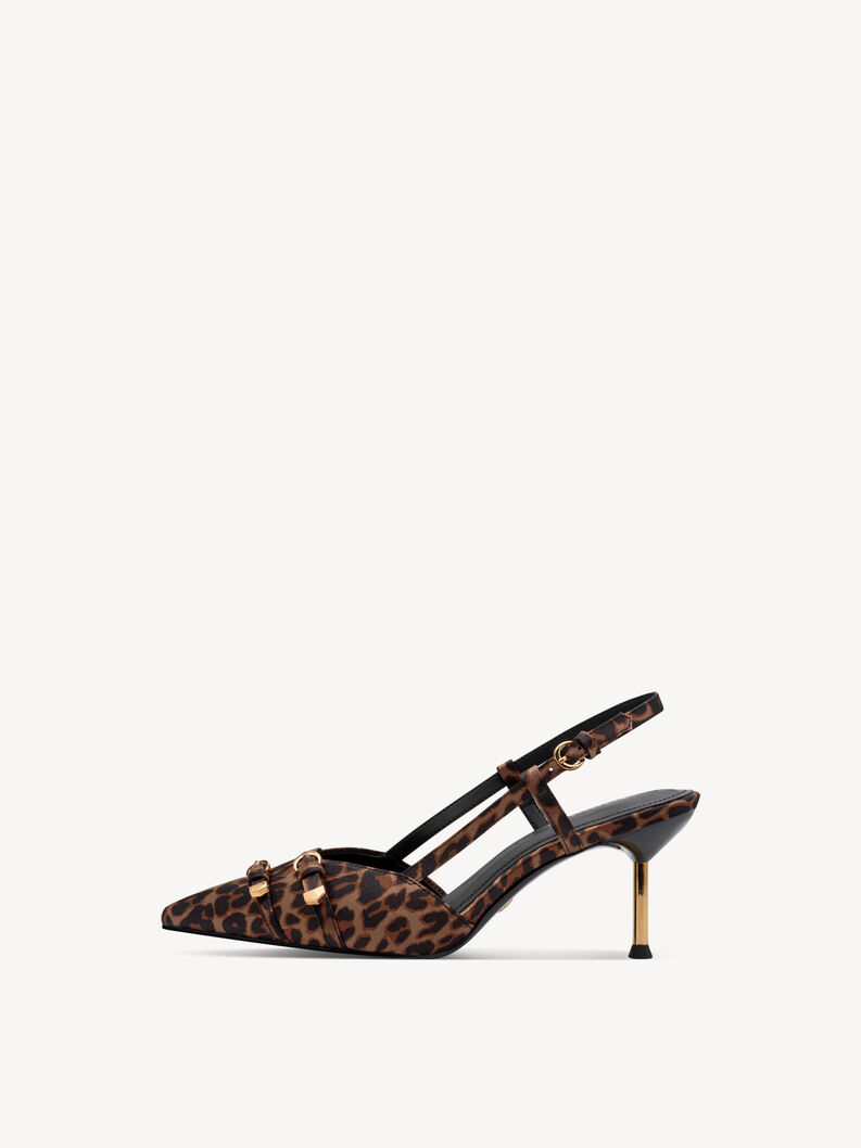 Slingpumps - braun, LEOPARD, hi-res