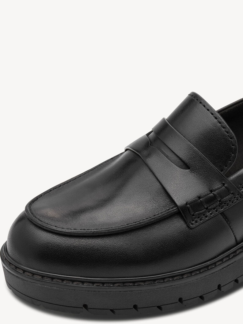 Slipper - noir, BLACK LEATHER, hi-res
