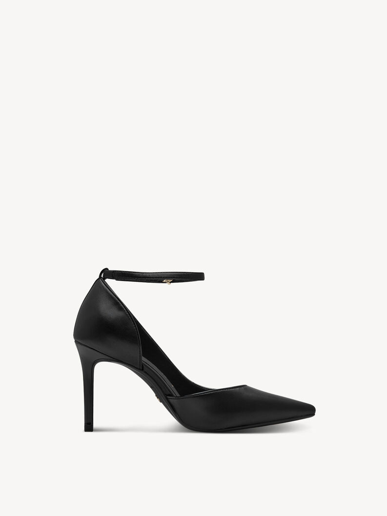 Pumps - schwarz, BLACK LEATHER, hi-res