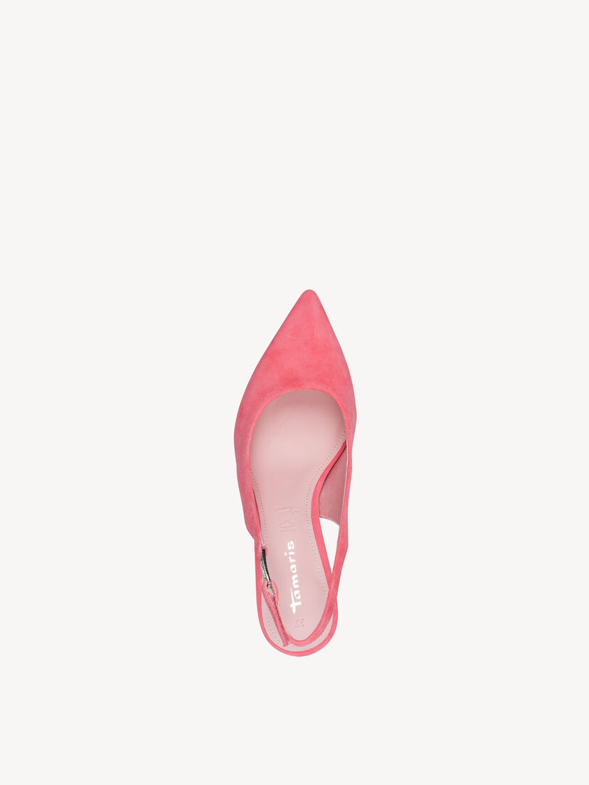 Leren Slingpumps - pink, pink, hi-res