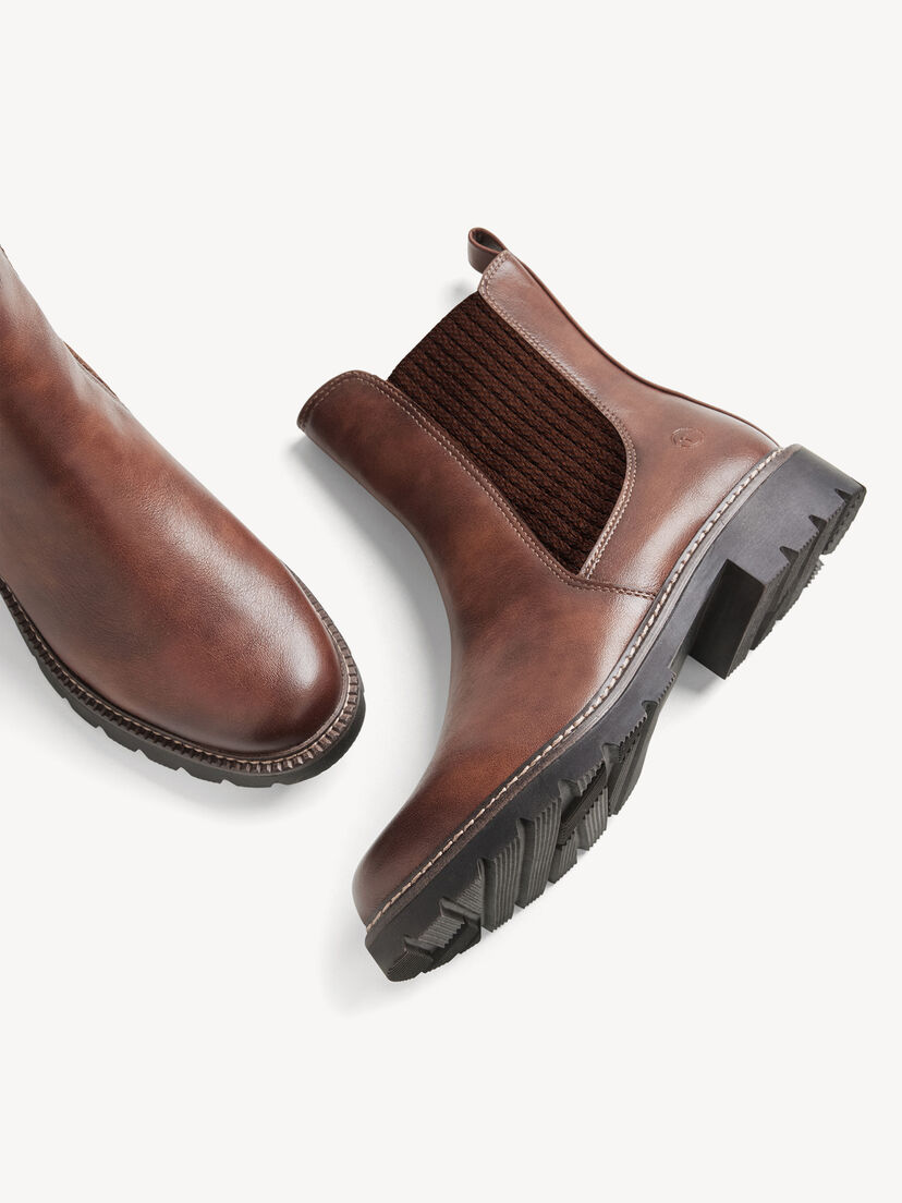Chelseaboot - bruin, cognac, hi-res