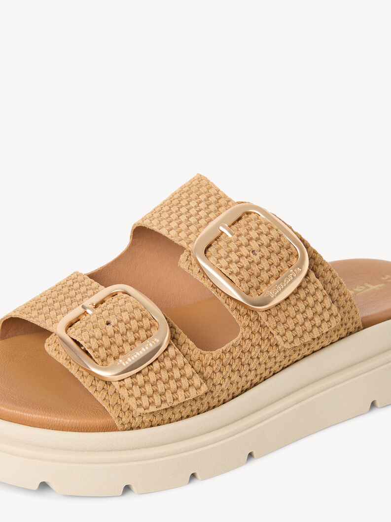 Ciabatte - marrone, BROWN STRUCT., hi-res