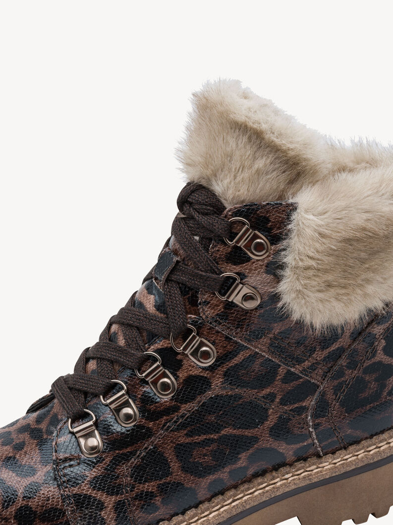 Stiefelette - braun Warmfutter, BROWN LEOPARD, hi-res