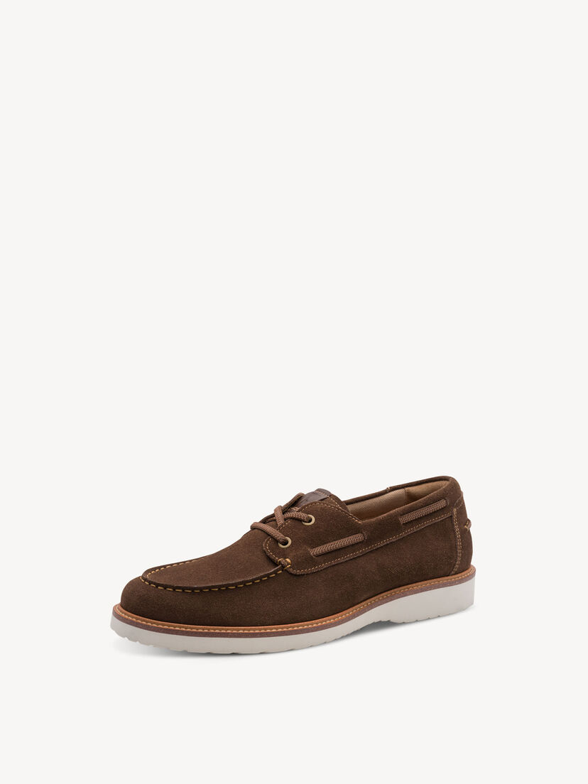 Leren Lage schoen - bruin, BROWN, hi-res