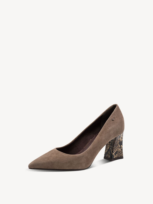 Escarpin, TAUPE COMB, hi-res
