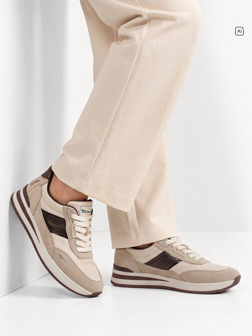 Sneaker, BEIGE COMB, hi-res