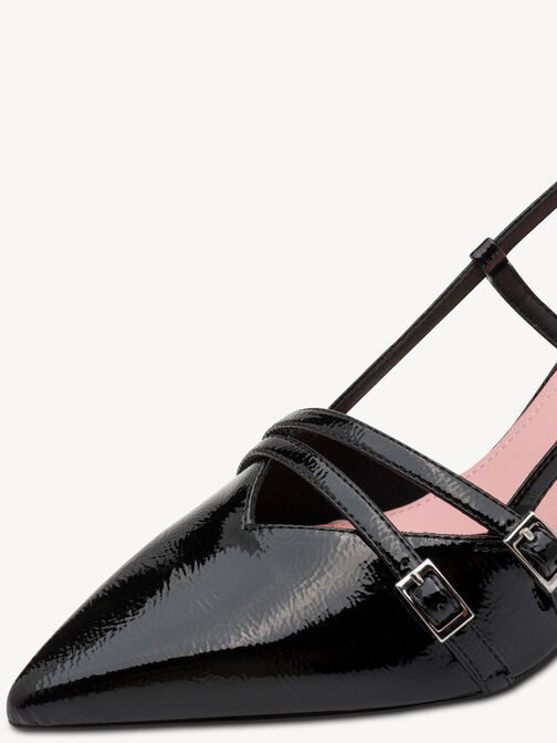 sling pumps, BLACK, hi-res