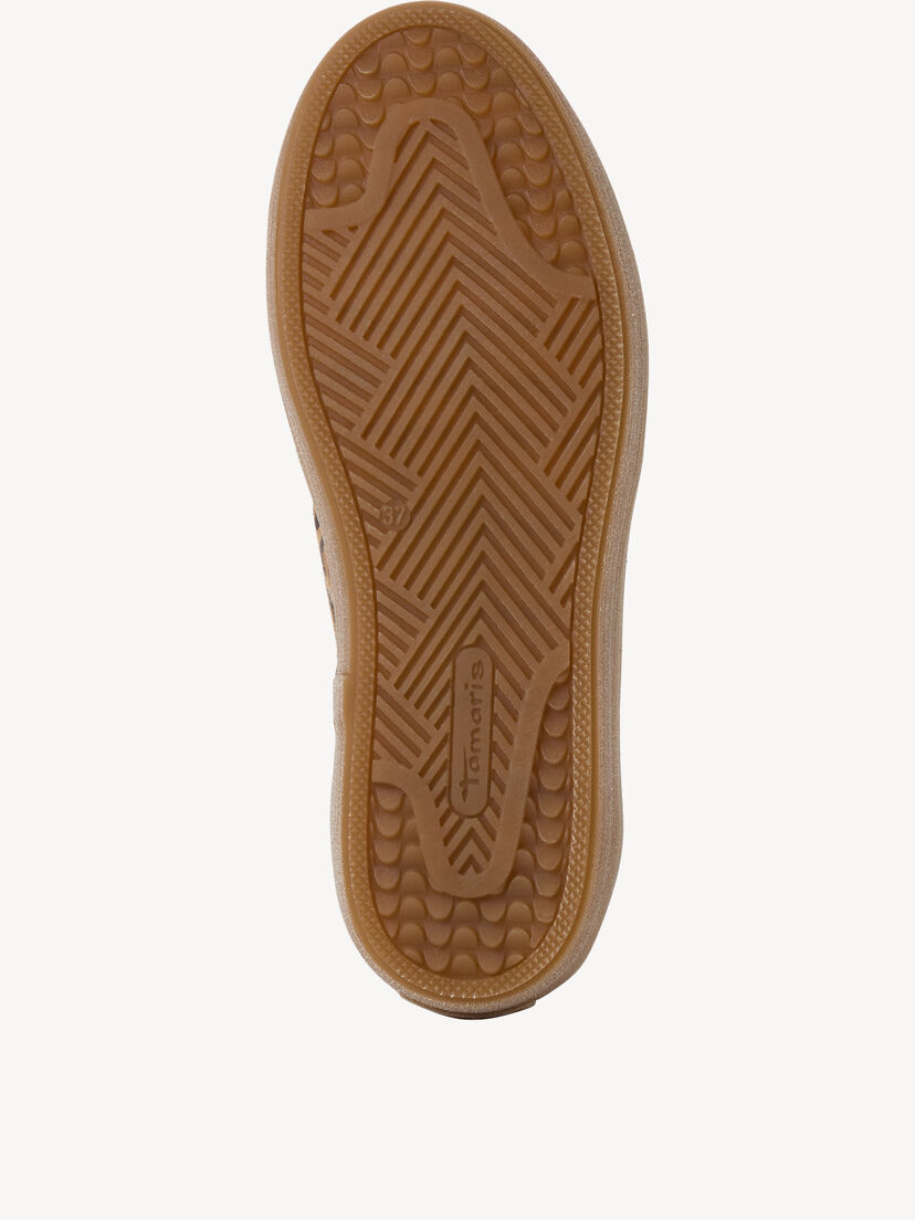 Leren Sneaker - bruin, LEOPARD, hi-res