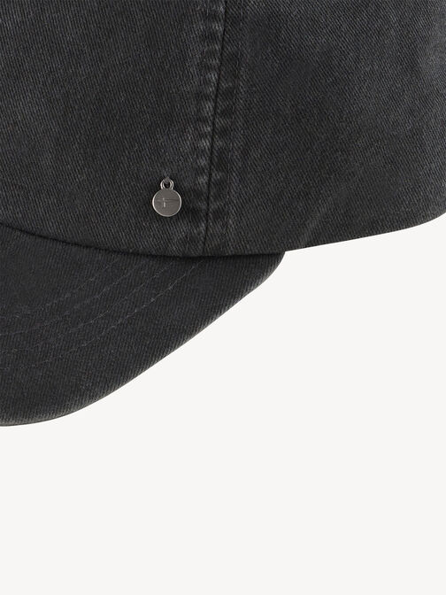 Cap, Wash Black Denim, hi-res