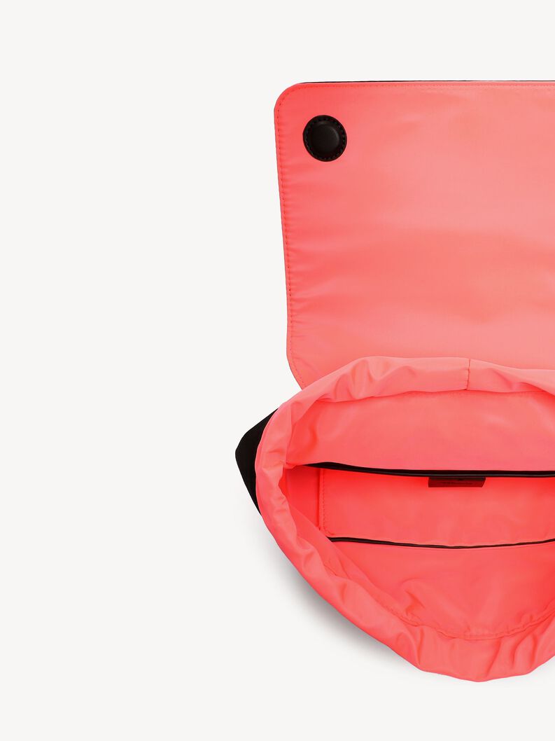 Rucksack - schwarz, black/orange, hi-res