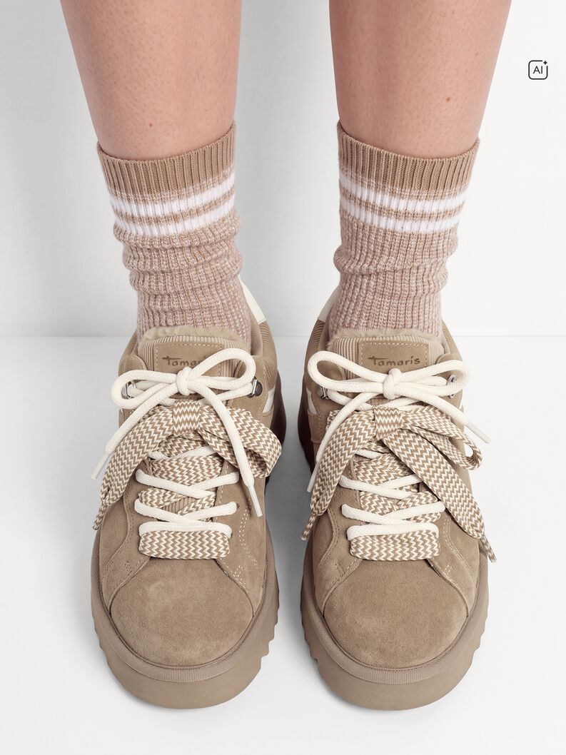 Sneaker, TAUPE, hi-res