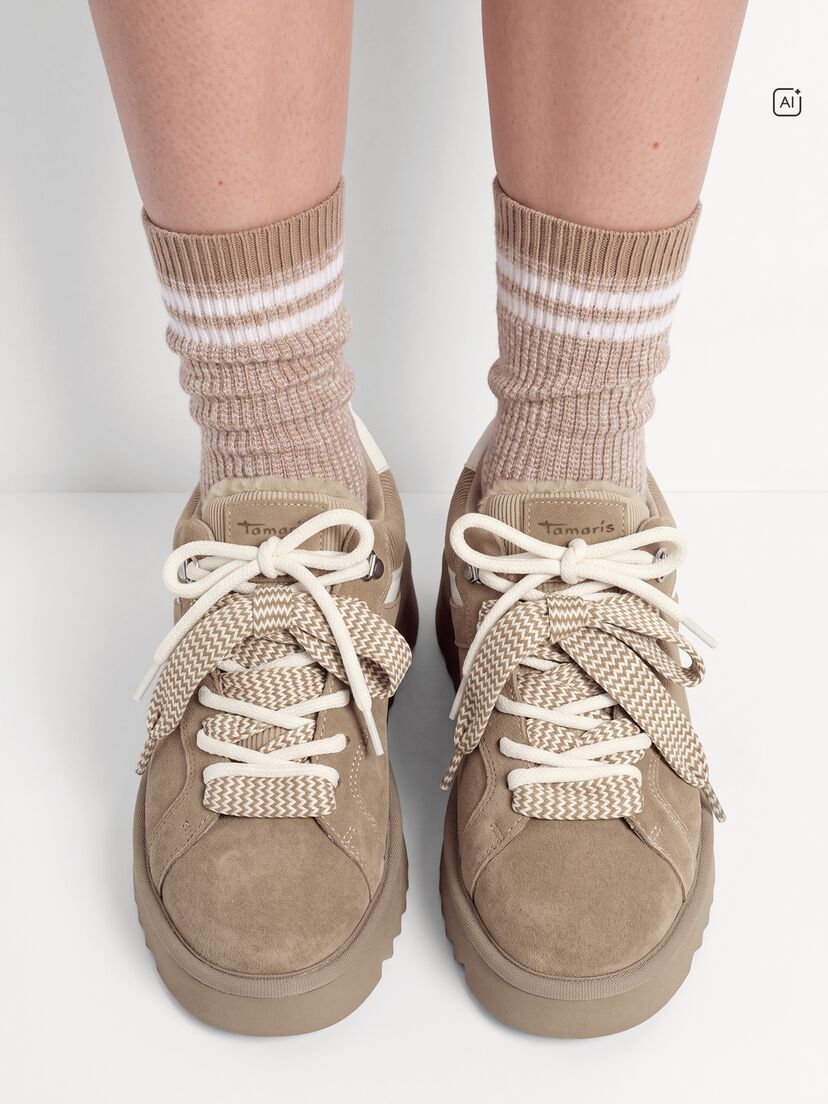 Sneaker - beige, TAUPE, hi-res