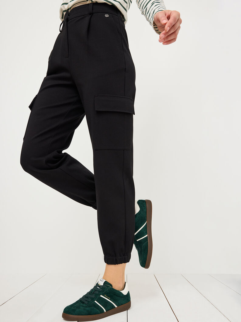 Cargo Trousers - black, Black Beauty, hi-res